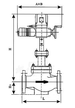 ZRQM智能電動調節閥結構圖